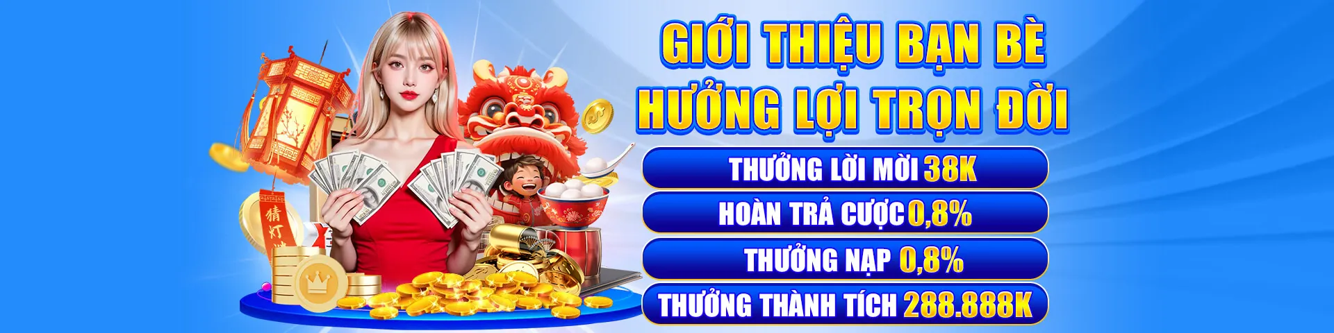 Banner khuyến mãi 1gom nổ hũ, mời đăng ký trải nghiệm